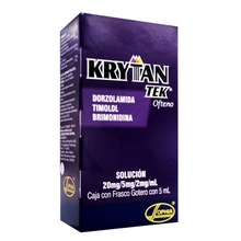 [BRIMONIDINA,TIMOLOL,DORZOLAMIDA] KRYTANTEK SOLUCION OFTALMICAS 5ML