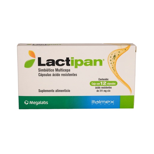 [LACTOBACILLUS] LACTIPAN CAPSULAS CON 12