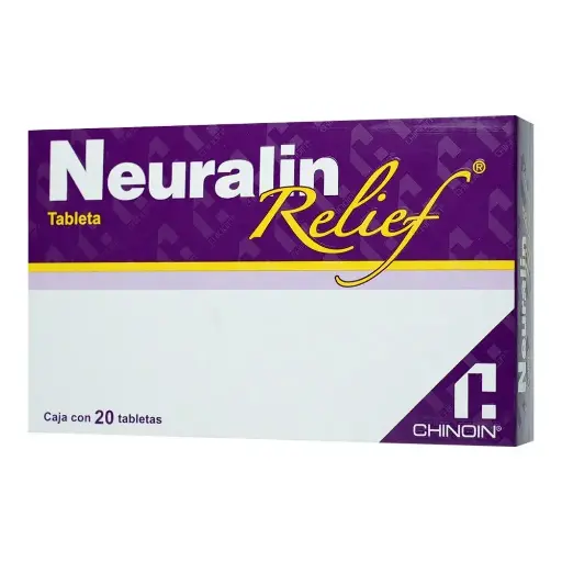 [COMPLEJO B,KETOPROFENO] NEURALIN RELIEF 100/100MG TABLETAS CON 20