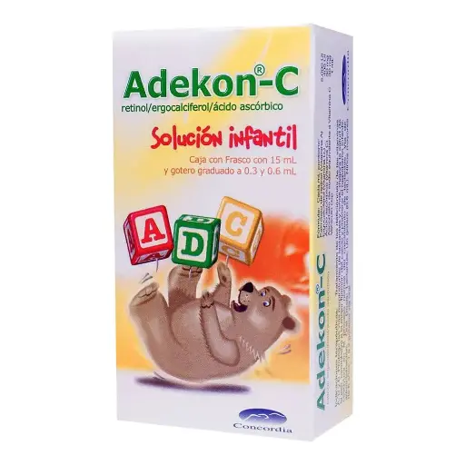 [VITAMINA C,VITAMINA A,VITAMINA D3] ADEKON-C GOTAS 15 ML