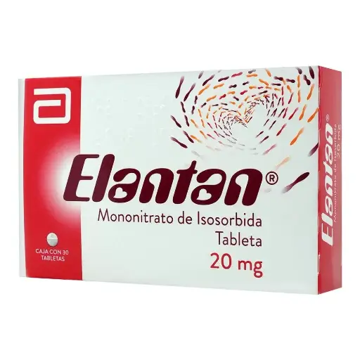 [ISOSORBIDA] ELANTAN 20MG TABLETAS CON 30
