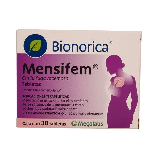 [ACIDO ISOFERULICO] MENSIFEM 2.8MG TABLETAS CON 30