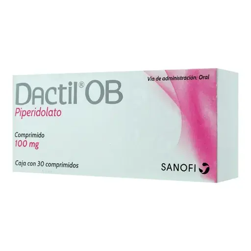 [PIPERIDOLATO] DACTIL-OB 100MG COMPRIMIDOS CON 30