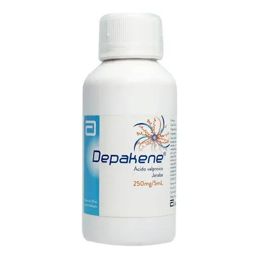 [ACIDO VALPROICO] DEPAKENE 250MG/5ML JARABE 120ML+VASO