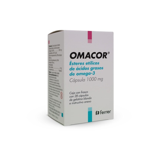 [OMEGA 3] OMACOR 1000MG CAPSULAS CON 28