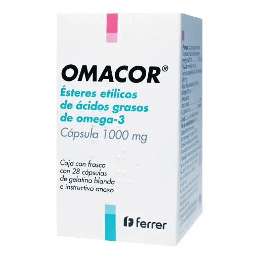 [OMEGA 3] OMACOR 1000MG CAPSULAS CON 28