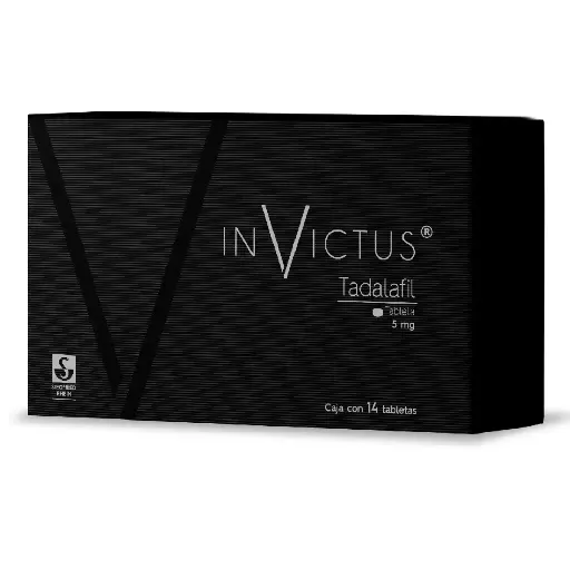 [TADALAFIL] INVICTUS 5MG TABLETAS CON 14