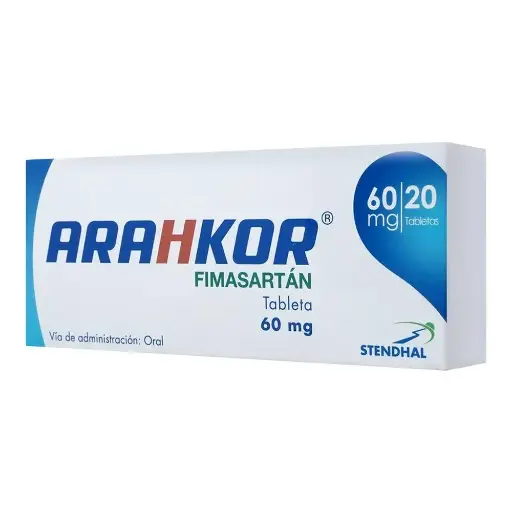 [FIMASARTÁN] ARAHKOR 60MG TABLETAS CON 20