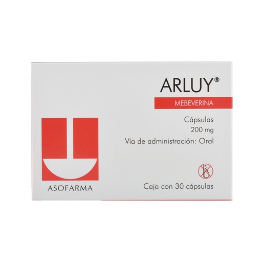 [MEBEVERINA] ARLUY 200MG CAPSULAS CON 30