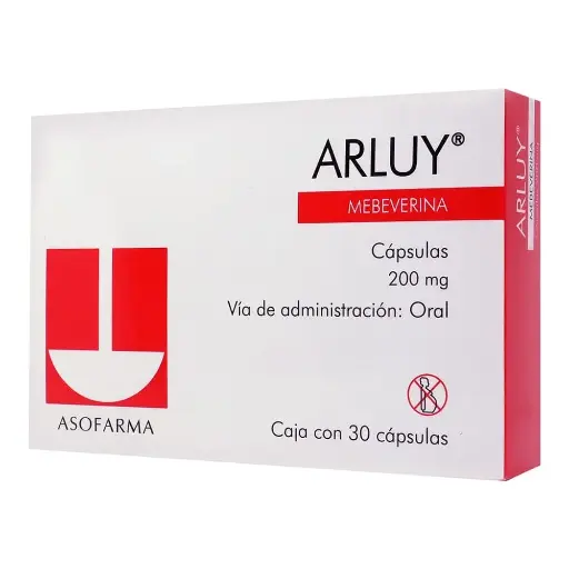 [MEBEVERINA] ARLUY 200MG CAPSULAS CON 30