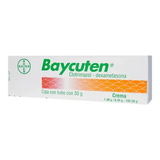 [CLOTRIMAZOL,DEXAMETASONA] BAYCUTEN CUTANEO CREMA 30G