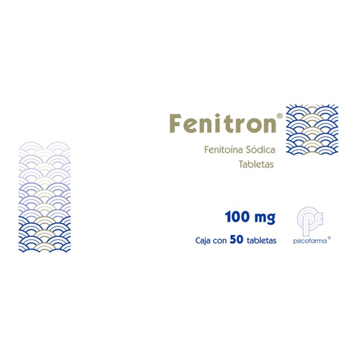 [FENITOINA] FENITRON 100MG TABLETAS CON 50