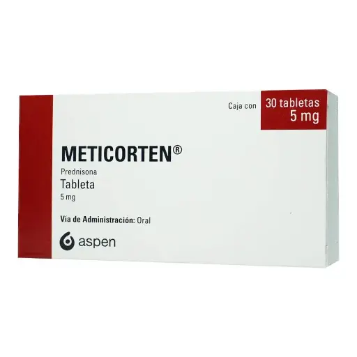 [PREDNISONA] METICORTEN 5MG TABLETAS CON 30