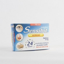 [LORATADINA] SENSIBIT 10MG TABLETAS C/10