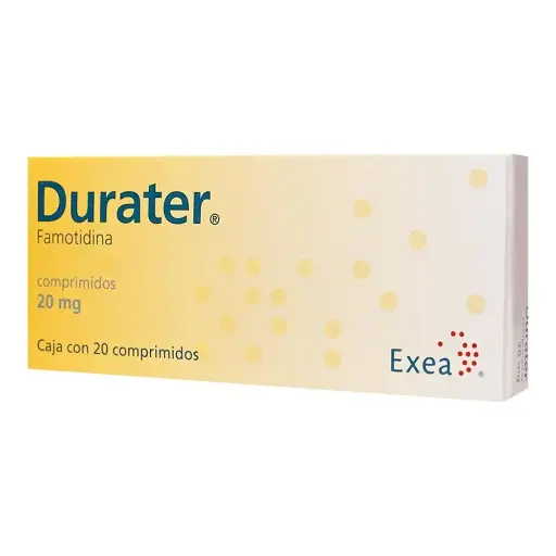 [FAMOTIDINA] DURATER 20MG COMPRIMIDOS CON 20