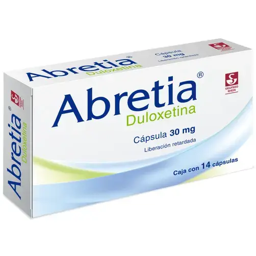 [DULOXETINA] ABRETIA 30MG CAPSULAS CON 14