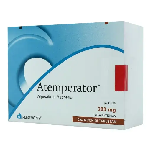 [VALPROATO DE MAGNESIO] ATEMPERATOR 200MG TABLETAS CON 40