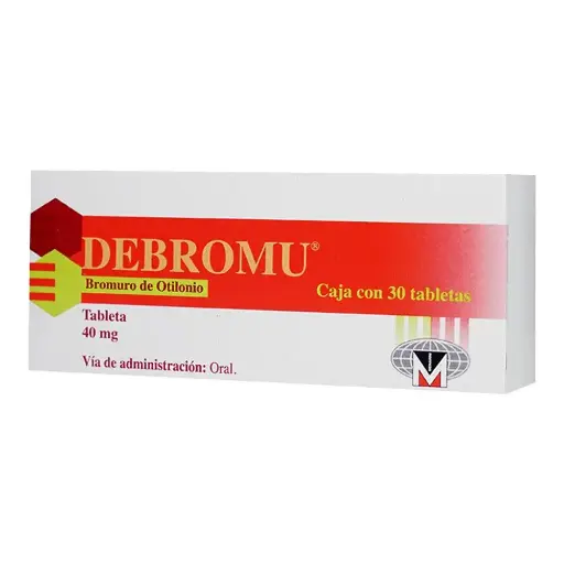 [BROMURO DE OTILONIO] DEBROMU 40MG TABLETAS CON 30
