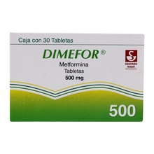 [METFORMINA] DIMEFOR 500MG TABLETAS C/30