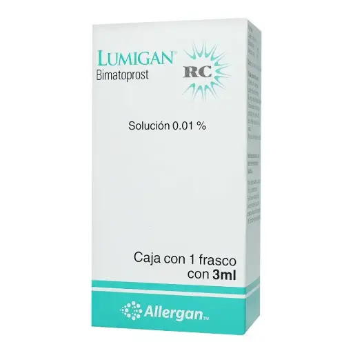 [BIMATOPROST] LUMIGAN RC 0.01% SOLUCION 3ML