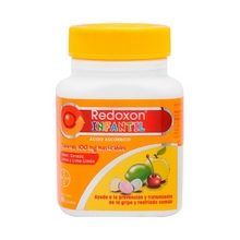 [ACIDO ASCORBICO] REDOXON INFANTIL 100MG TABLETAS C/100 MASTICABLES MULSAB