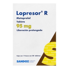 [METOPROLOL] LOPRESOR R 95MG TABLETAS C/30