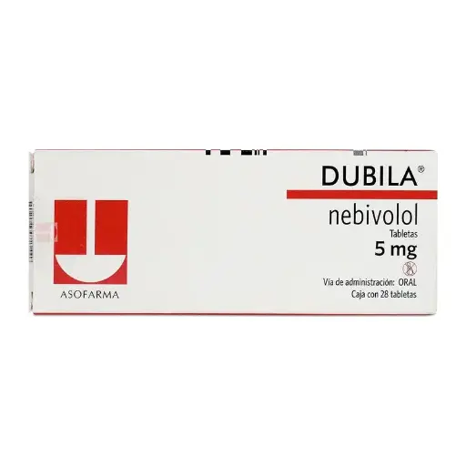 [NEBIVOLOL] DUBILA 5MG TABLETAS CON 28