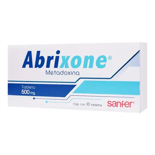 [METADOXINA] ABRIXONE 500MG TABLETAS CON 10