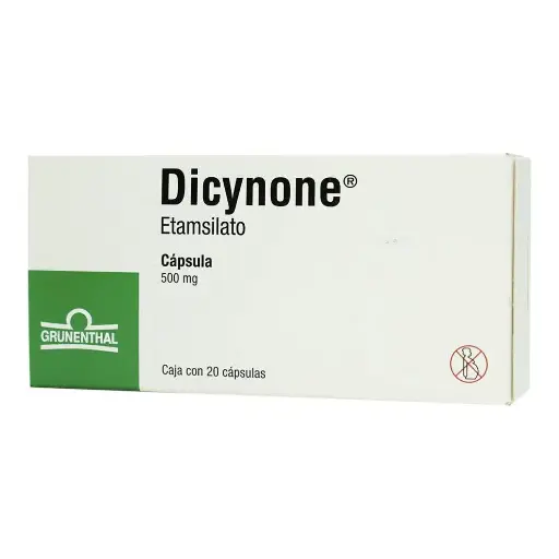 [ETAMSILATO] DICYNONE 500MG COMPRIMIDOS CON 20