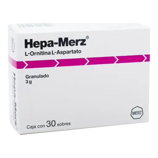 [L,ASPARTATO] HEPA-MERZ GDO 3G SOBRES CON 30