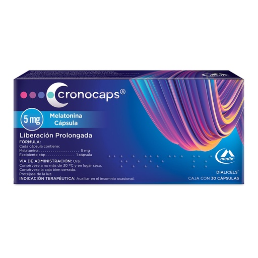 [MELATONINA] CRONOCAPS 5MG CAPSULAS CON 30