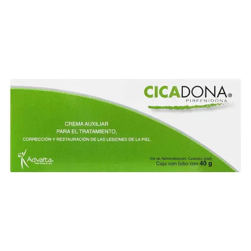 [PIRFENIDONA] CICADONA 8% CREMA 40G