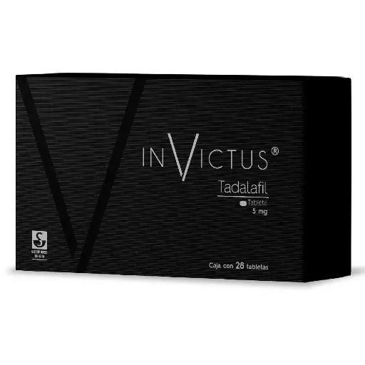 [TADALAFIL] INVICTUS 5MG TABLETAS CON 28