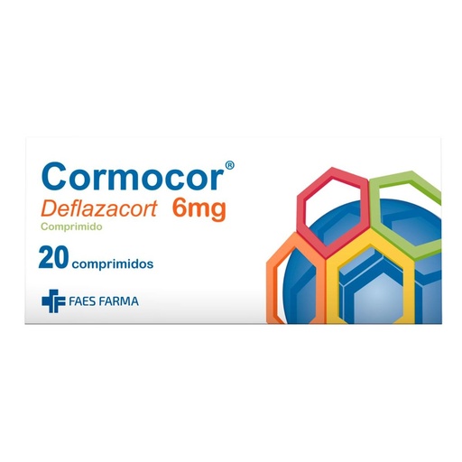 [DEFLAZACORT] CORMOCOR 6MG TABLETAS CON 20