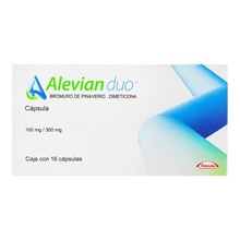 [DIMETICONA,PINAVERIO] ALEVIAN DUO 100/300MG CAPSULAS C/16