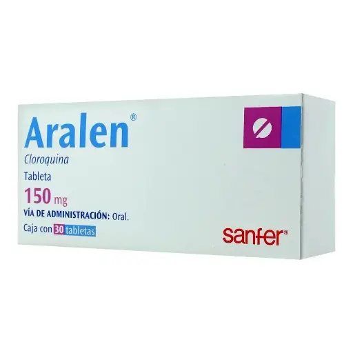 [CLOROQUINA] ARALEN 150MG TABLETAS CON 30