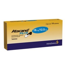 [HIDROCLOROTIAZIDA,CANDESARTAN CILEXETILO] ATACAND PLUS 16/12.5MG TABLETAS C/14
