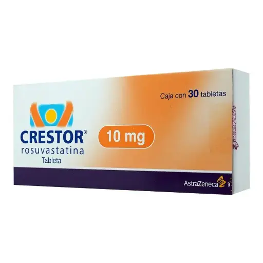 [ROSUVASTATINA] CRESTOR 10MG TABLETAS CON 30