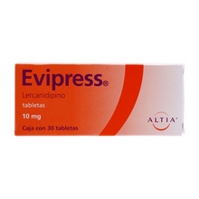 [LERCANIDIPINO] EVIPRESS 10MG TABLETAS C/30