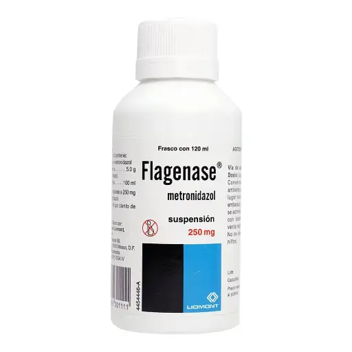 [METRONIDAZOL] FLAGENASE 250MG/5ML SUSPENSION 120ML