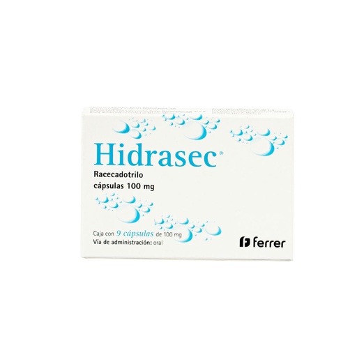 [RACECADOTRILO] HIDRASEC 100MG CAPSULAS CON 9