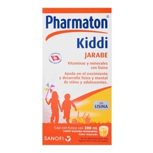 [MULTIVITAMINICO,MINERALES] KIDDI-PHARMATON NJA SUSPENSION 200ML