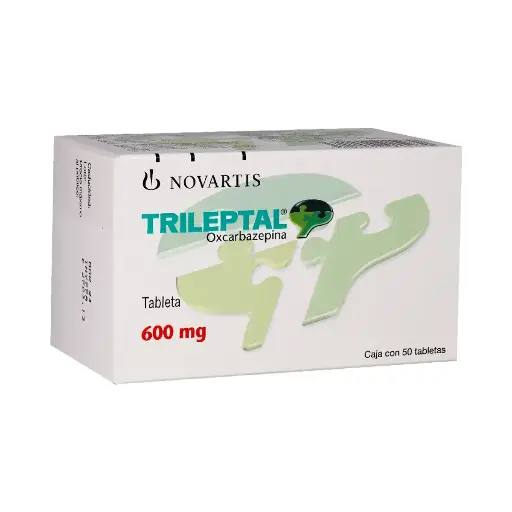 [OXCARBAZEPINA] TRILEPTAL 600MG GRAGEAS CON 50