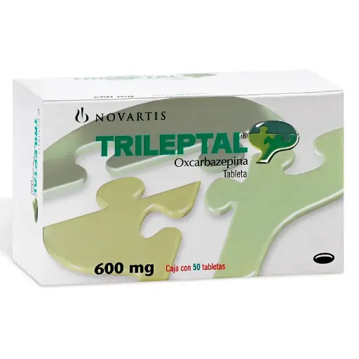 [OXCARBAZEPINA] TRILEPTAL 600MG GRAGEAS CON 50