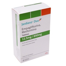 [METFORMINA,EMPAGLIFLOZINA] JARDIANZ DUO 12.5/850MG TABLETAS C/30