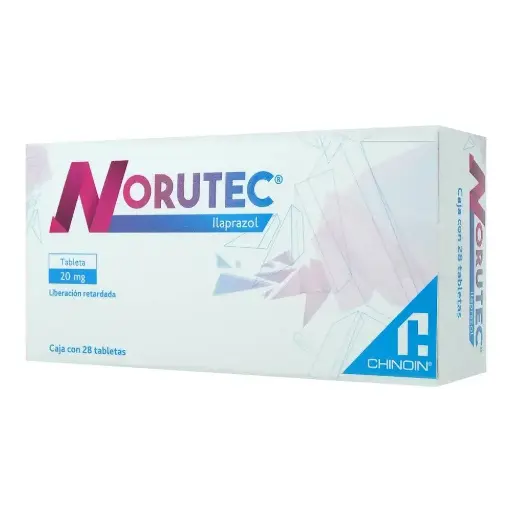 [ILAPRAZOL] NORUTEC 20MG TABLETAS CON 28