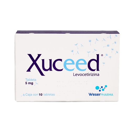 [LEVOCETIRIZINA] XUCEED 5MG TABLETAS CON 10