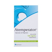 [VALPROATO DE MAGNESIO] ATEMPERATOR PEDIATRICO 10G SOLUCION 100ML
