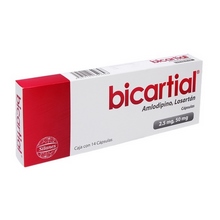 [AMLODIPINO,LOSARTAN] BICARTIAL 2.5/50MG CAPSULAS C/14