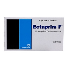 [SULFAMETOXAZOL,TRIMETOPRIMA] ECTAPRIM F 160/800MG TABLETAS C/14